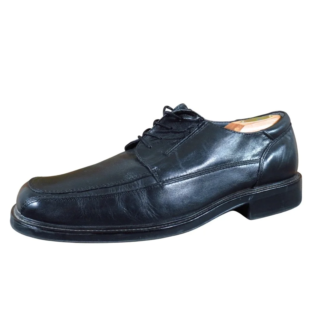Dockers 090-3174 Mens Oxford Dress Shoe Sz 12M Formal Professional Black Leather